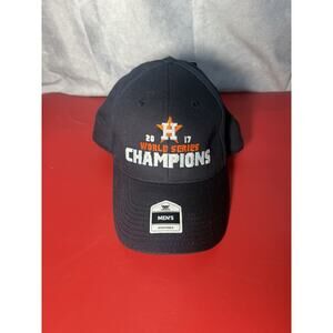 Fan Favorite ~ 2017 Houston Astros World Series Champions adjustable Hat/Cap